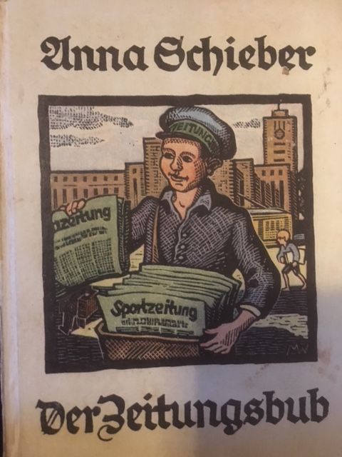 Schieber, Der Zeitungsbub.