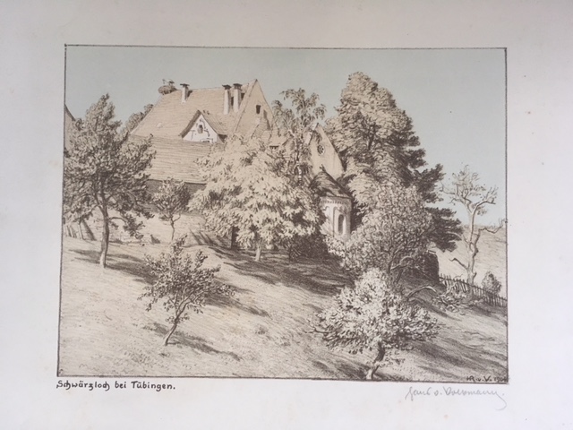 von Volkmann, Schwärzloch. ( bei Tübingen).