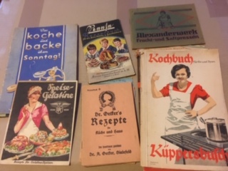 Verschiedene Autoren. Firmenschriften / Kochbücher / Haushaltsbroschüren.