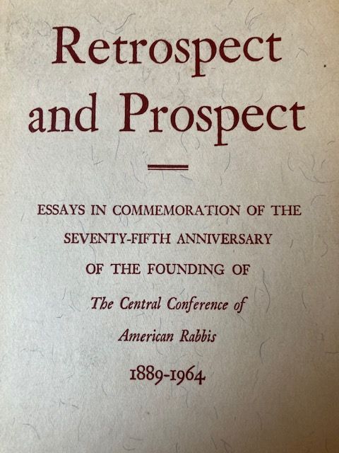 Korn, Retrospect and prospect : essays in commemoration of the seventy-fifth ann