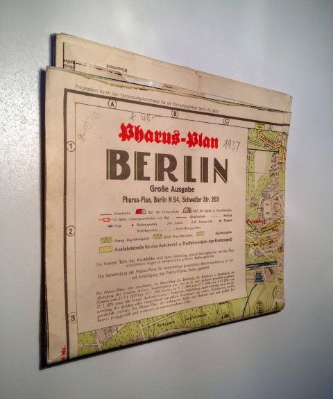 Pharus-Plan, Berlin, große Ausgabe.