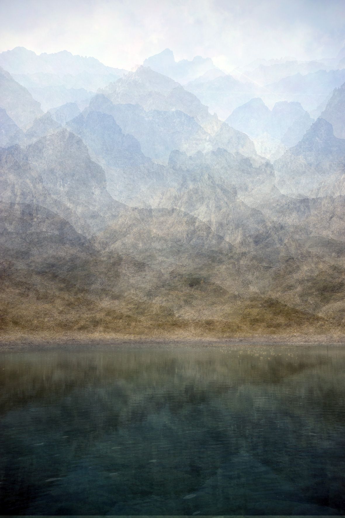Neusser, Drachensee. (Multiple Fotografie aus der Serie PASSION PART ONE - NATUR