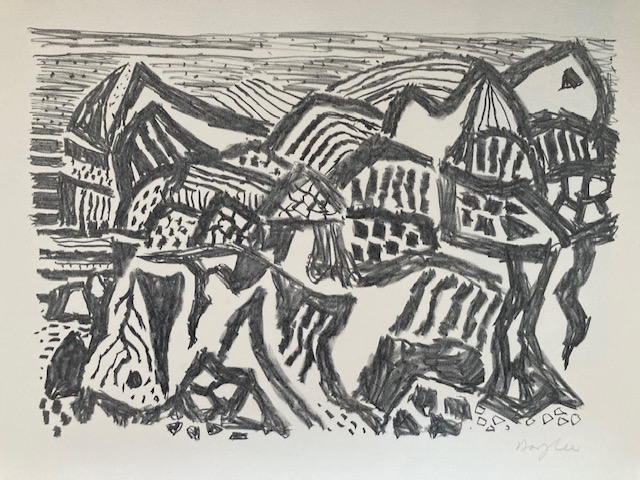 Bargheer, Vulkanische Landschaft.