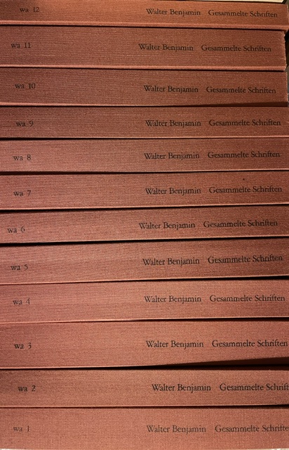 Benjamin, Gesammelte Schriften.