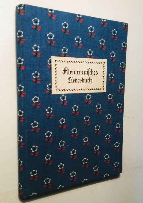 Keller, Alemannisches Liederbuch.