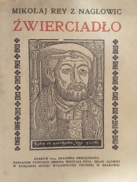 Mikolaj Rey Z Naglowic. Zwierciadlo.