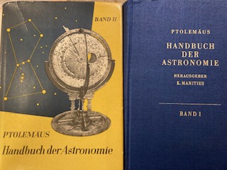 Ptolemaeus, Handbuch der Astronomie.