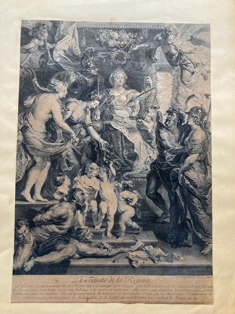 Rubens, La felicité de Regence.