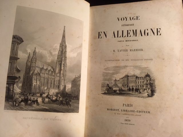 Marmier, Voyage pittoresque en Allemagne.