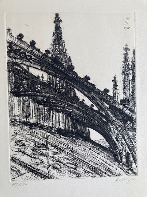Silberberger, Details des Ulmer Münsters.