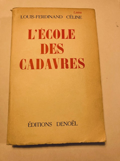 Celine L'école des cadavres.