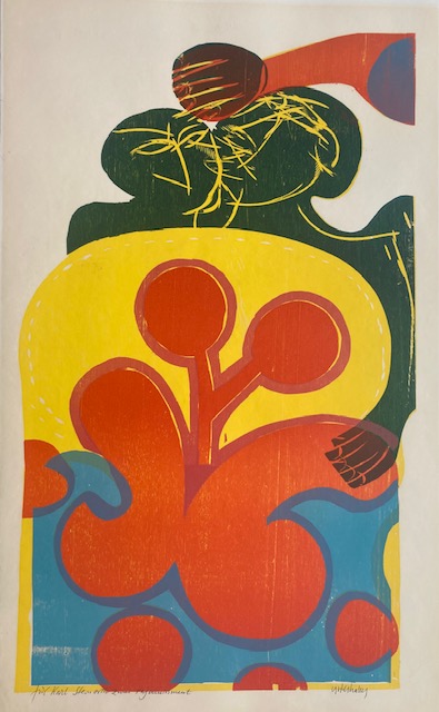 Grieshaber, Hippie Blume