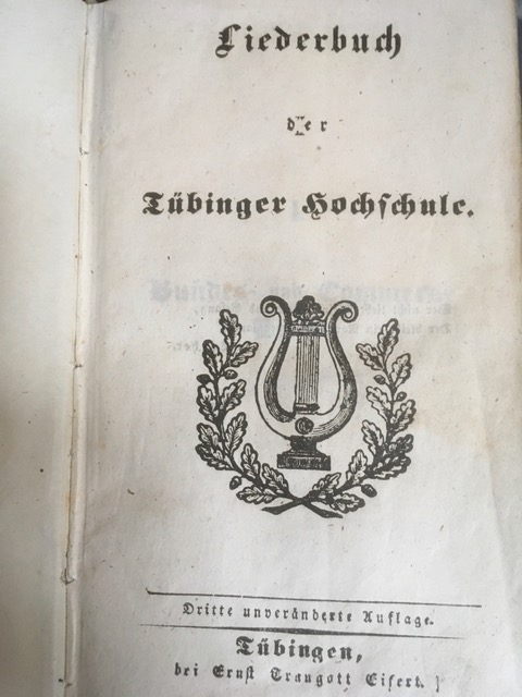 (Eifert, Liederbuch der Tübinger Hochschule.