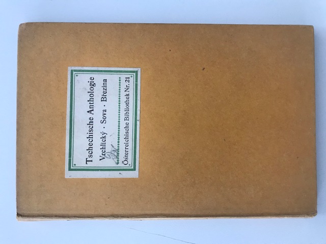 Vrchlicky, Tschechische Anthologie, Vrchlicky-Sova-Brezina.