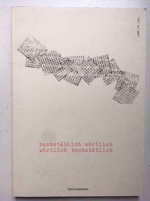 Glasmeier, buchstäblich wörtlich / wörtlich buchstäblich.