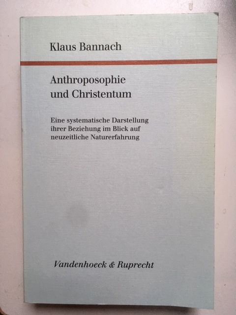 Bannach, Anthroposophie und Christentum.